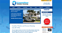 Desktop Screenshot of coastlinewindowcleaning.com